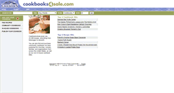 Desktop Screenshot of cookbooksforsale.com